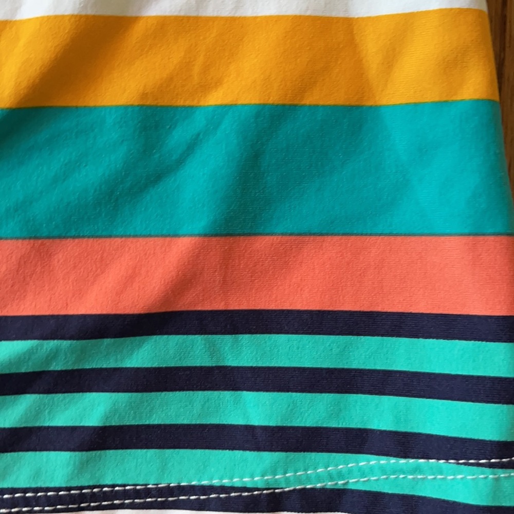 Anne Cole Signature Striped Tankini Halter Top, S - Picture 3 of 10
